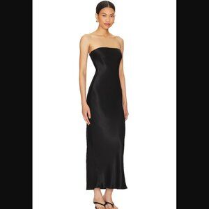 SNDYS Angel Strapless Midi Dress Black Sz. 2 / XS NWOT